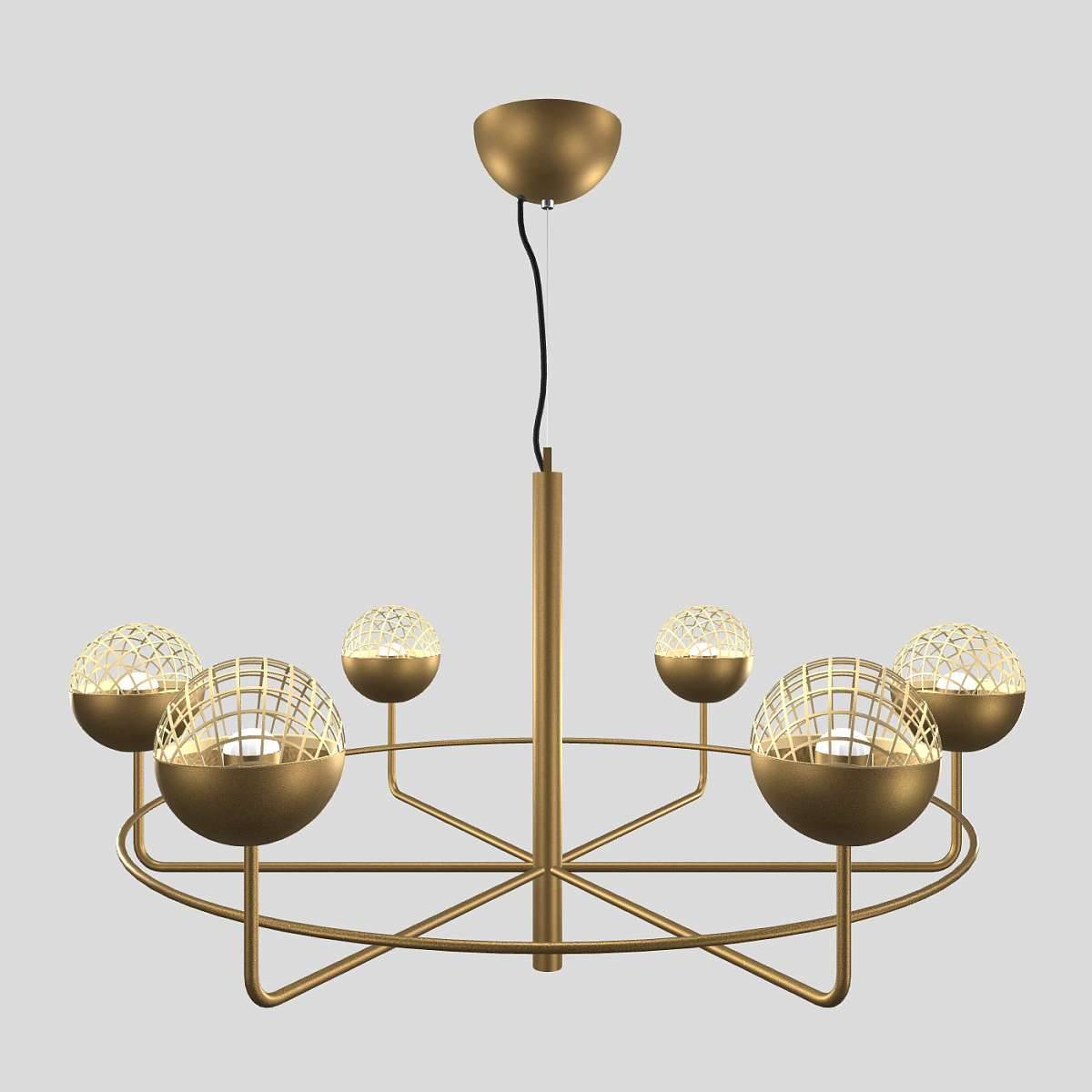 Подвесной светильник Iglù Round Suspension S6+1