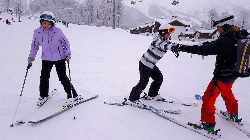 Уступи лыжню! Мчится Casa Ricca!