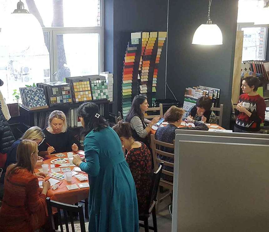 ArdoStudio: ручная роспись плитки