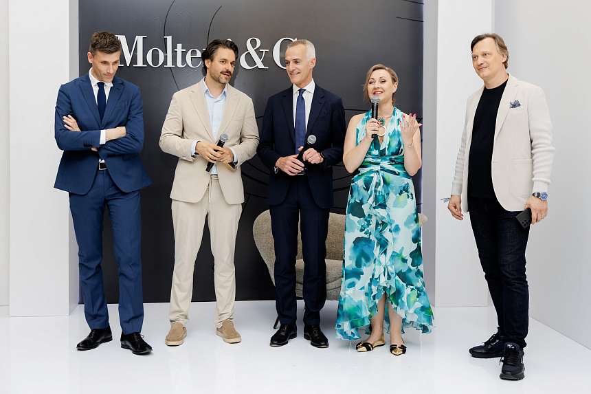 В Casa Ricca Expo состоялось открытие флагманского салона Molteni&C 