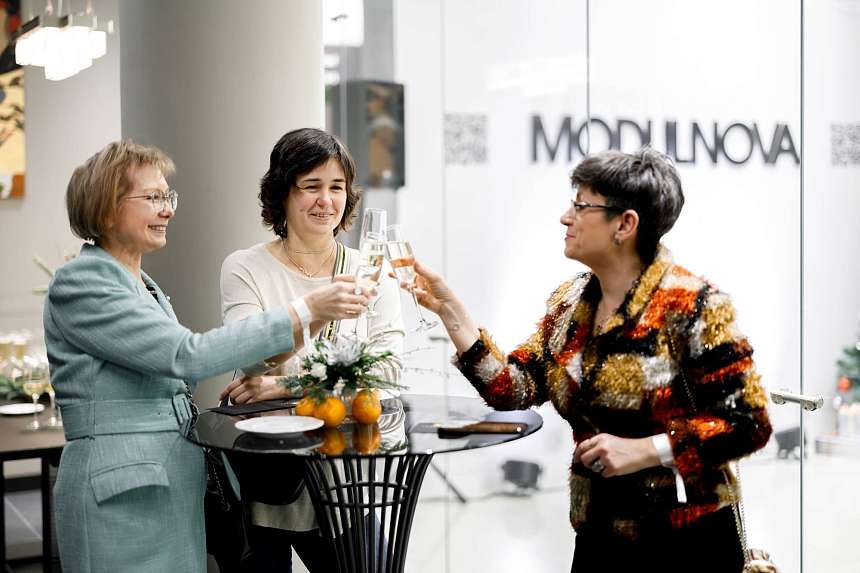 Итальянская кухня & вино | Торжественное открытие флагманского салона Modulnova