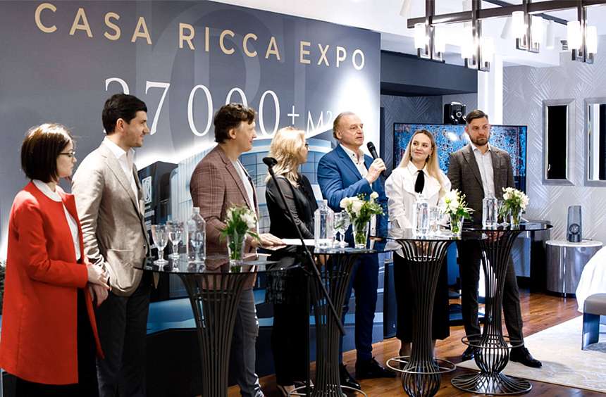 Новая резиденция интерьерного центра Casa Ricca Expo на Рублевском шоссе, 52а