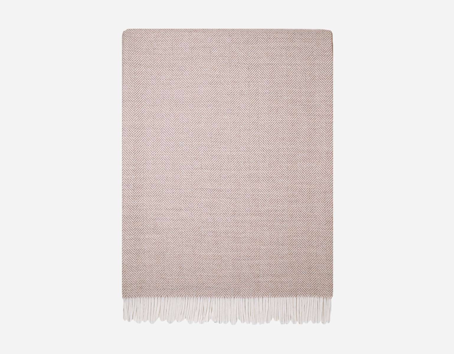 Плед CHARME 100% шерсть мериноса (Extra Fine), NOCE, размер 135х185см