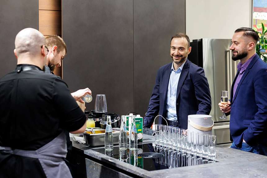 Шоу-кухня с Modulnova в Casa Ricca Expo