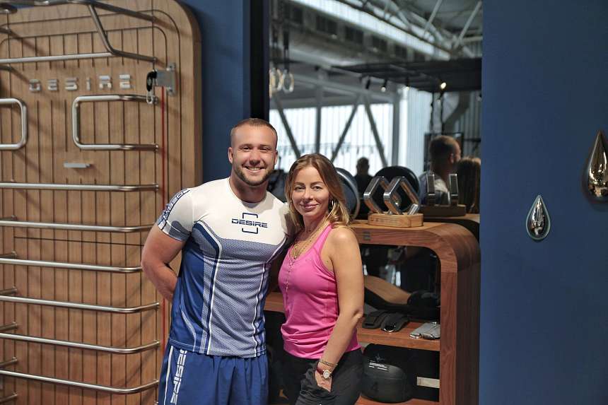 Дизайн & Спорт от Desire Fitness в Casa Ricca Expo