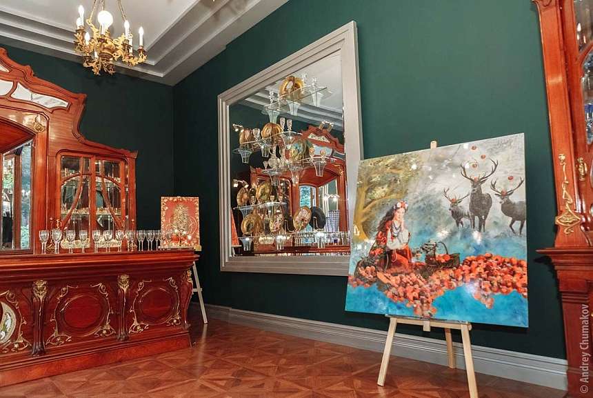 Выставка Оксаны Лычагиной «Art Glass»