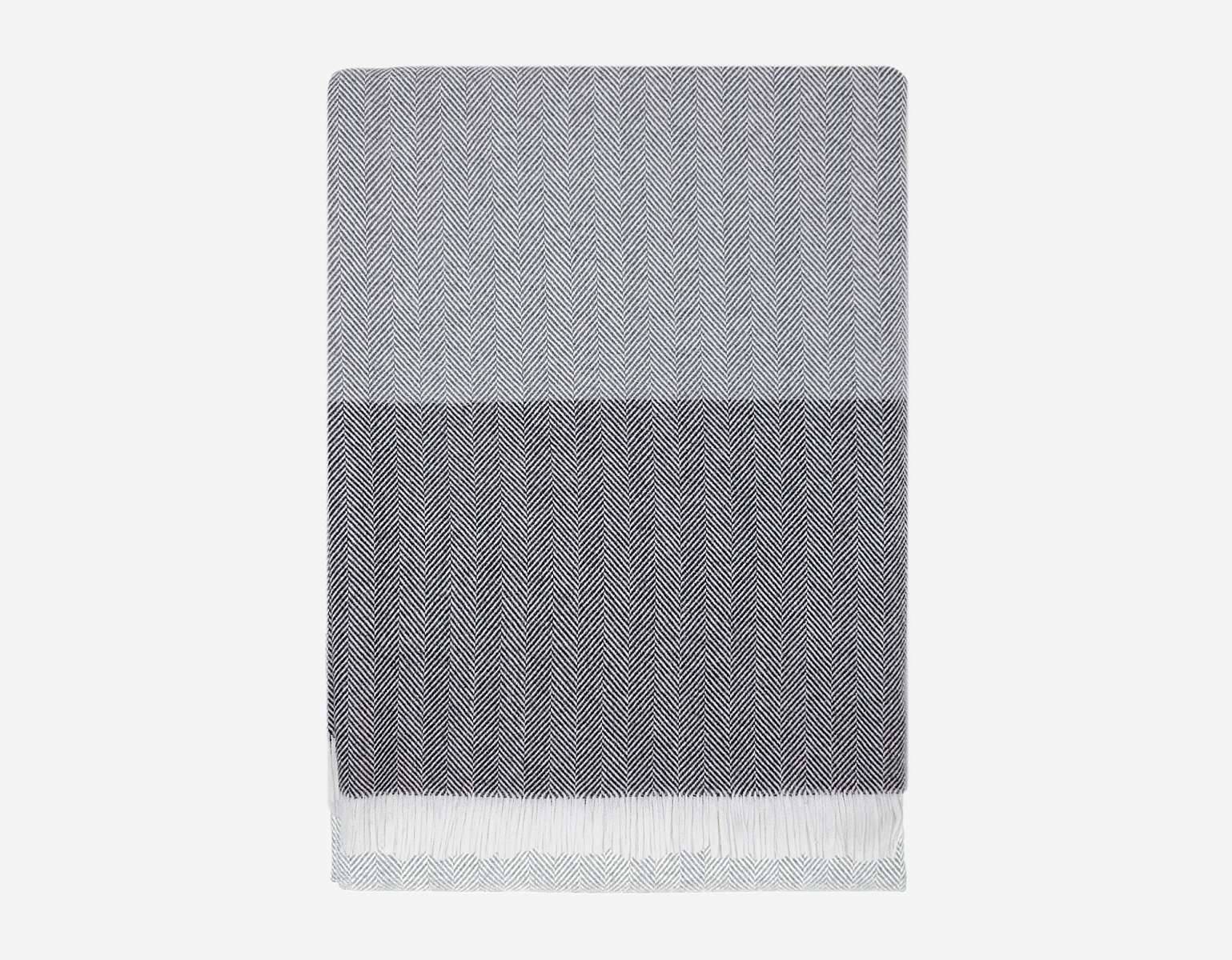 Плед METROPOLITAN цвет NERO SFUMATO, размер 135х185см