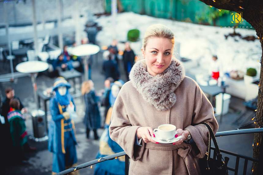 Русский блин в венецианской маске