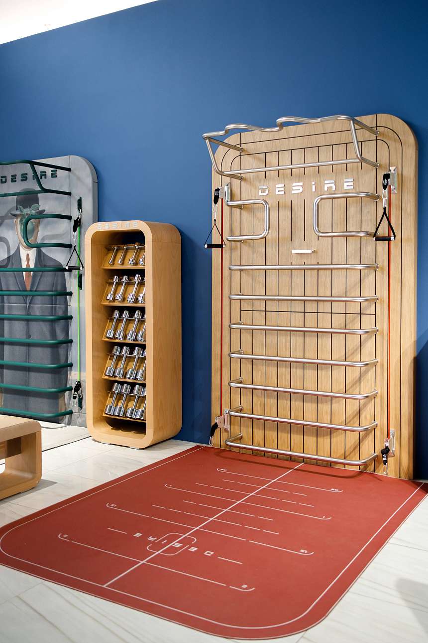 Дизайн & Спорт от Desire Fitness в Casa Ricca Expo