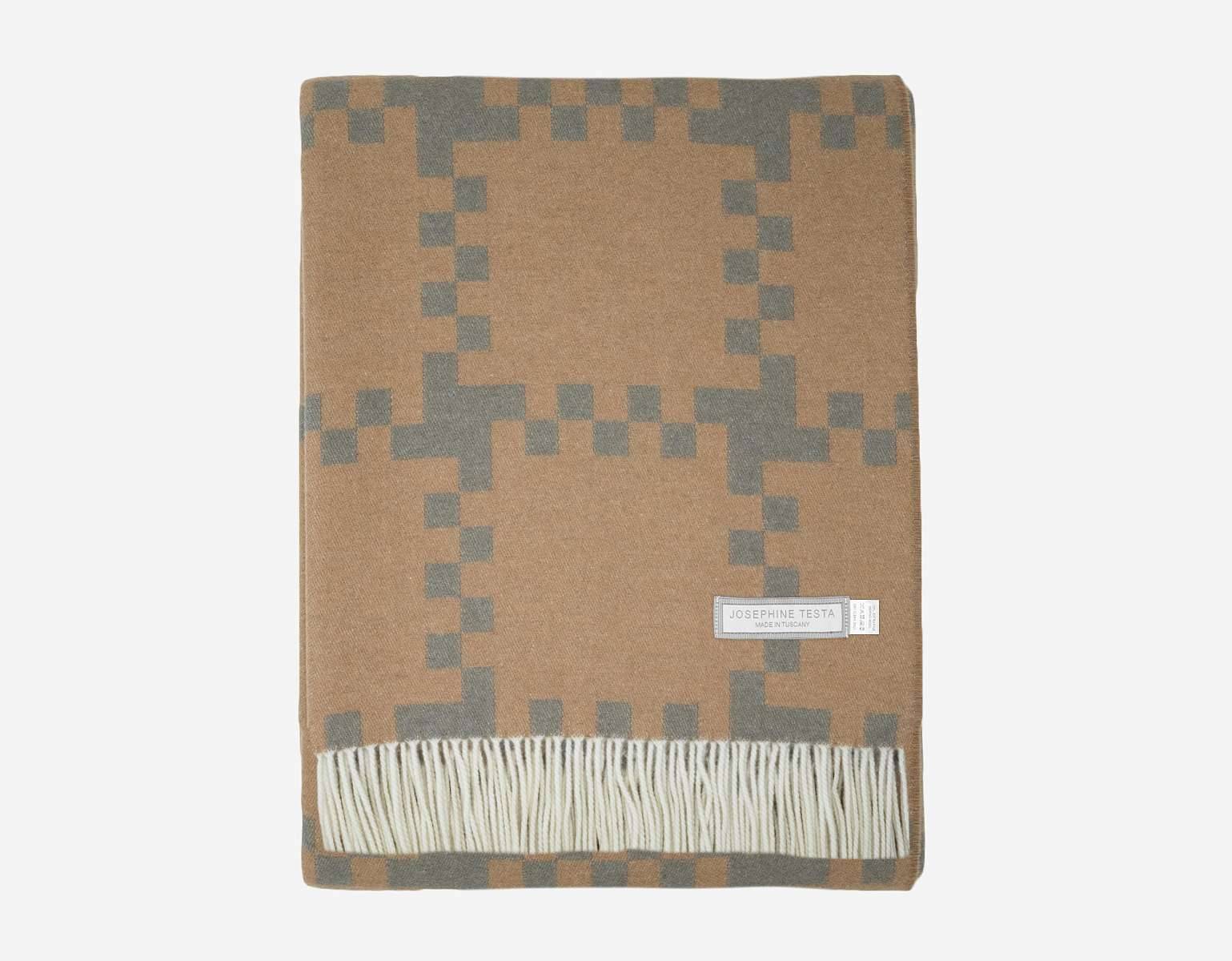 Плед CAMAIORE цвет CAMMELLO, размер 138х177см