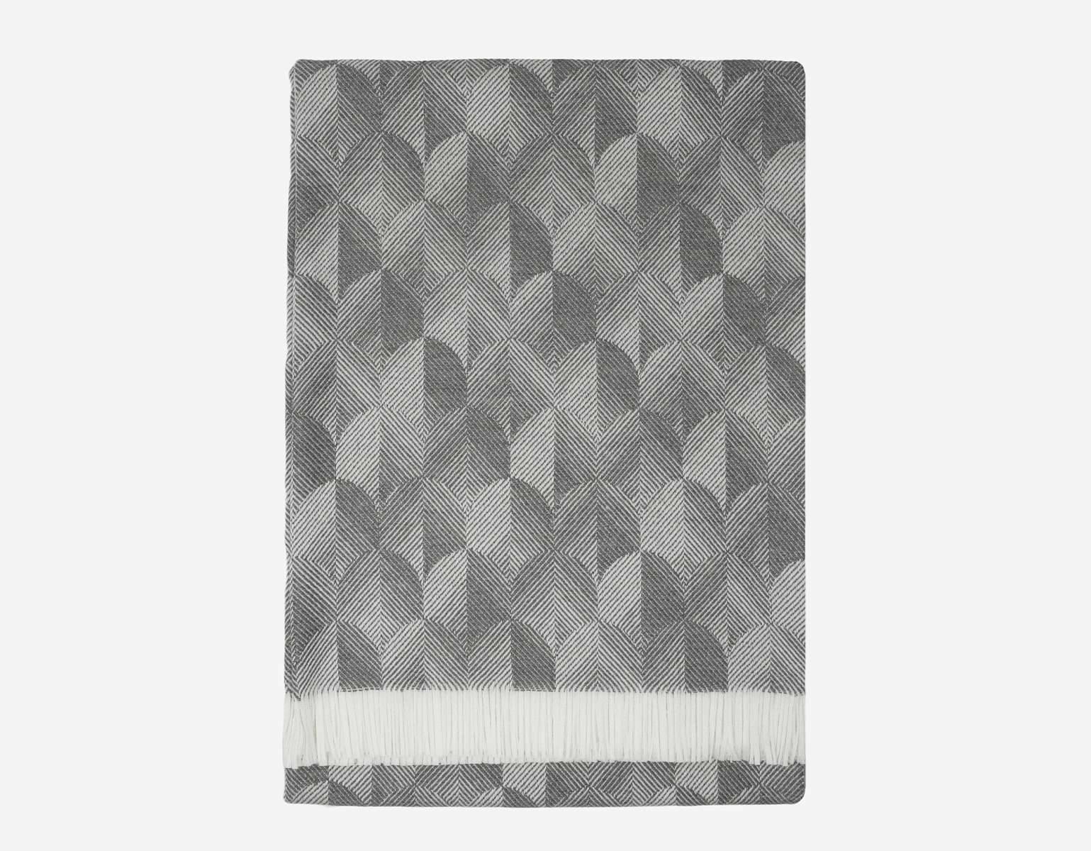 Плед LUCCA  100% шерсть мериноса (Extra Fine), TORTORA, 130х180см