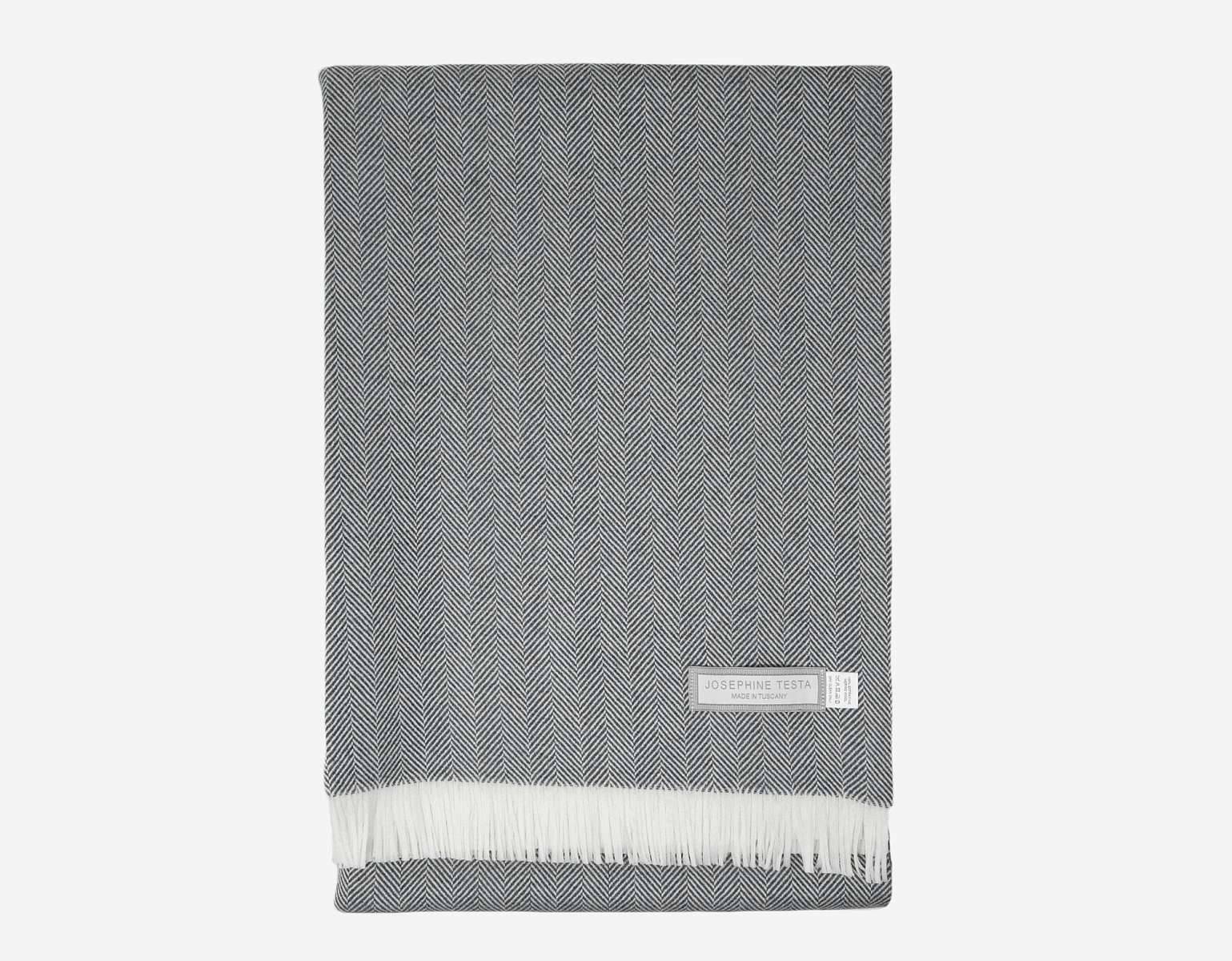 Плед CHARME цвет FUMO, размер 135х185см