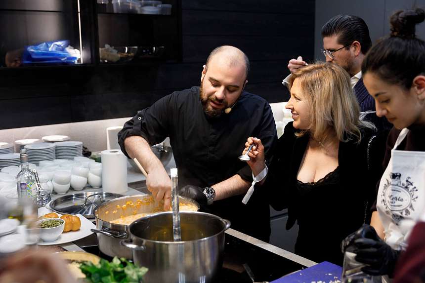 Итальянская кухня & вино | Торжественное открытие флагманского салона Modulnova