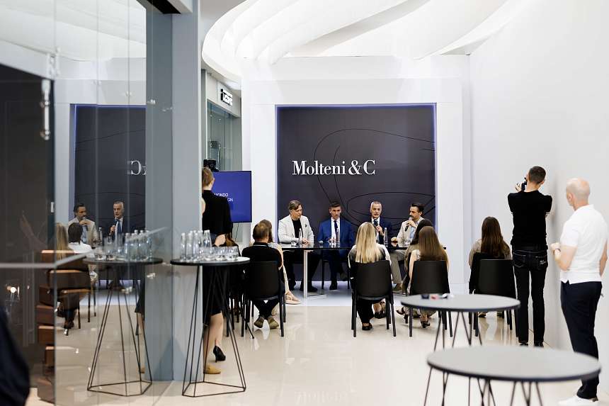 В Casa Ricca Expo состоялось открытие флагманского салона Molteni&C 