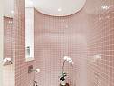 интерьер ванной цвета Rose Quartz