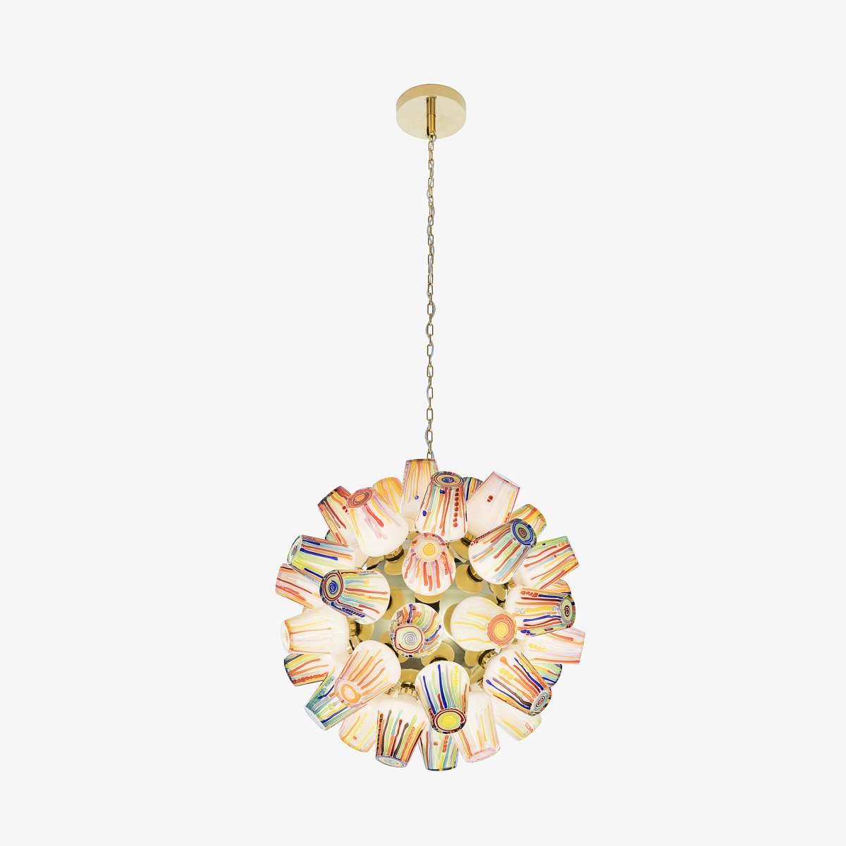 Люстра Candy Sphere Chandelier Sculpture