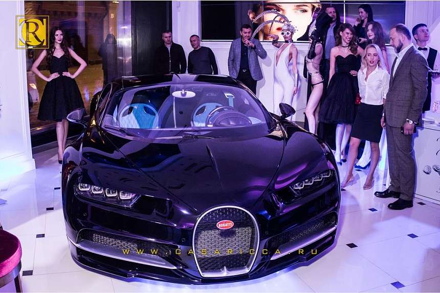 Мировая премьера Bugatti Chiron