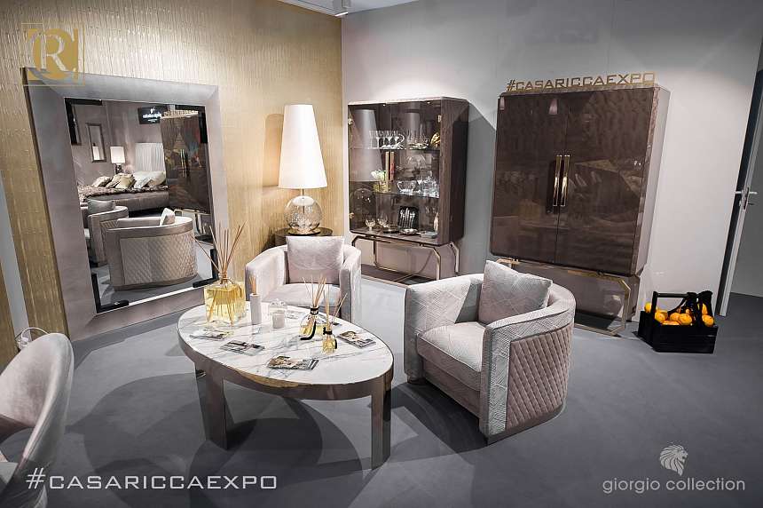 Роскошная экспозиция #CasaRiccaExpo на iSaloni Moscow