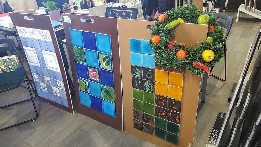 ArdoStudio: ручная роспись плитки