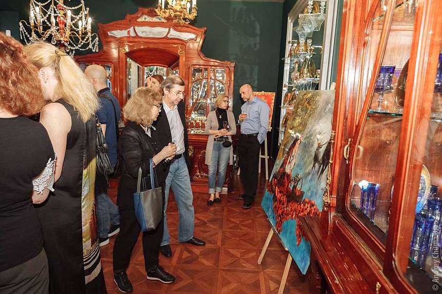 Выставка Оксаны Лычагиной «Art Glass»