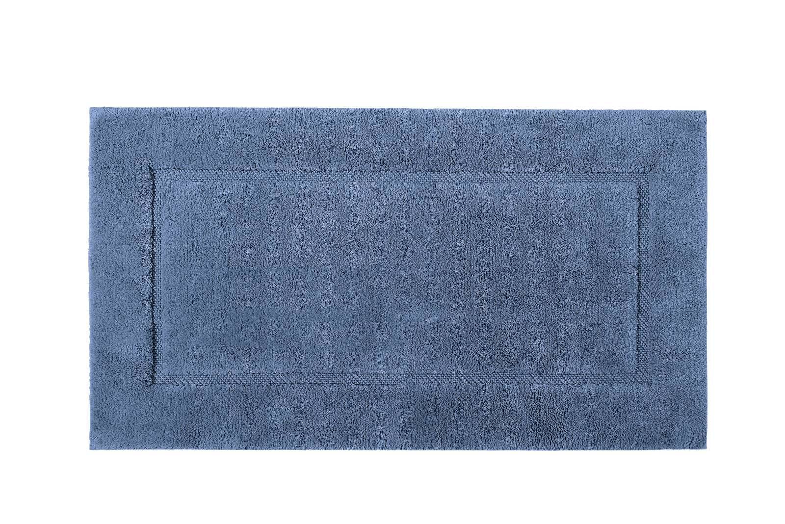 Махровый ковёр для ванной, коллекция EGOIST FRAME, цвет COBALT, 60x100 см