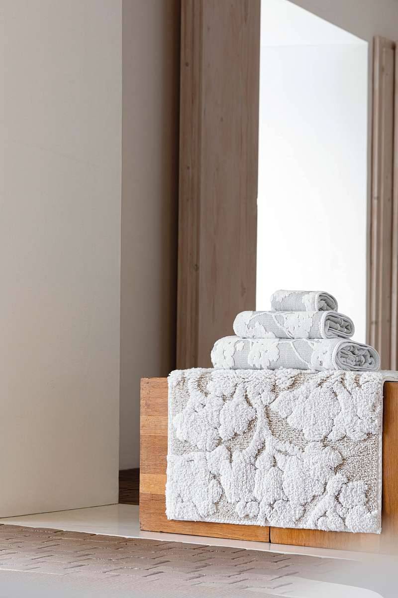 Полотенце махровое, коллекция EDEN, цвет WHITE, 46х76 см