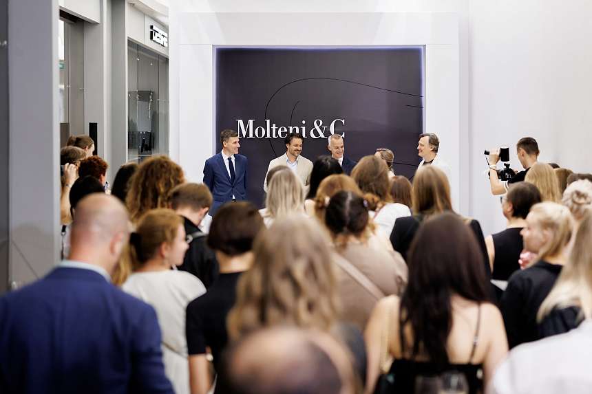В Casa Ricca Expo состоялось открытие флагманского салона Molteni&C 