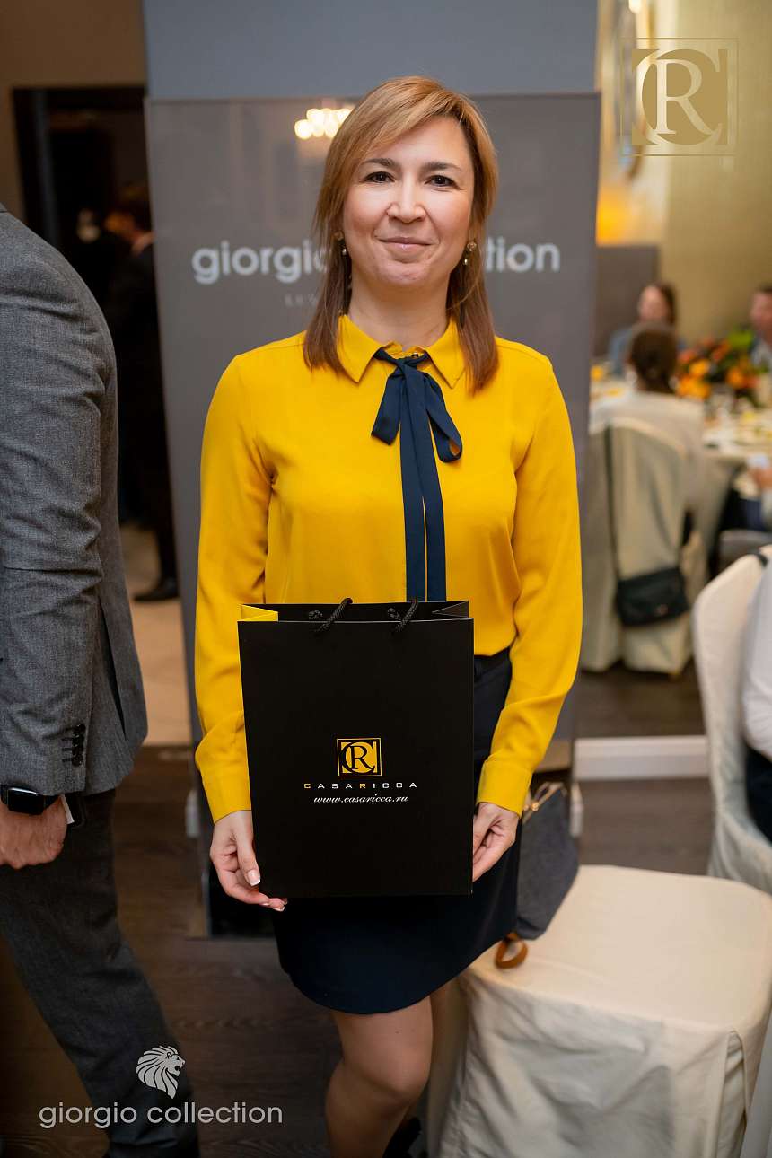 УЖИН ДЛЯ РЕГИОНАЛЬНЫХ ПАРТНЕРОВ GIORGIO COLLECTION