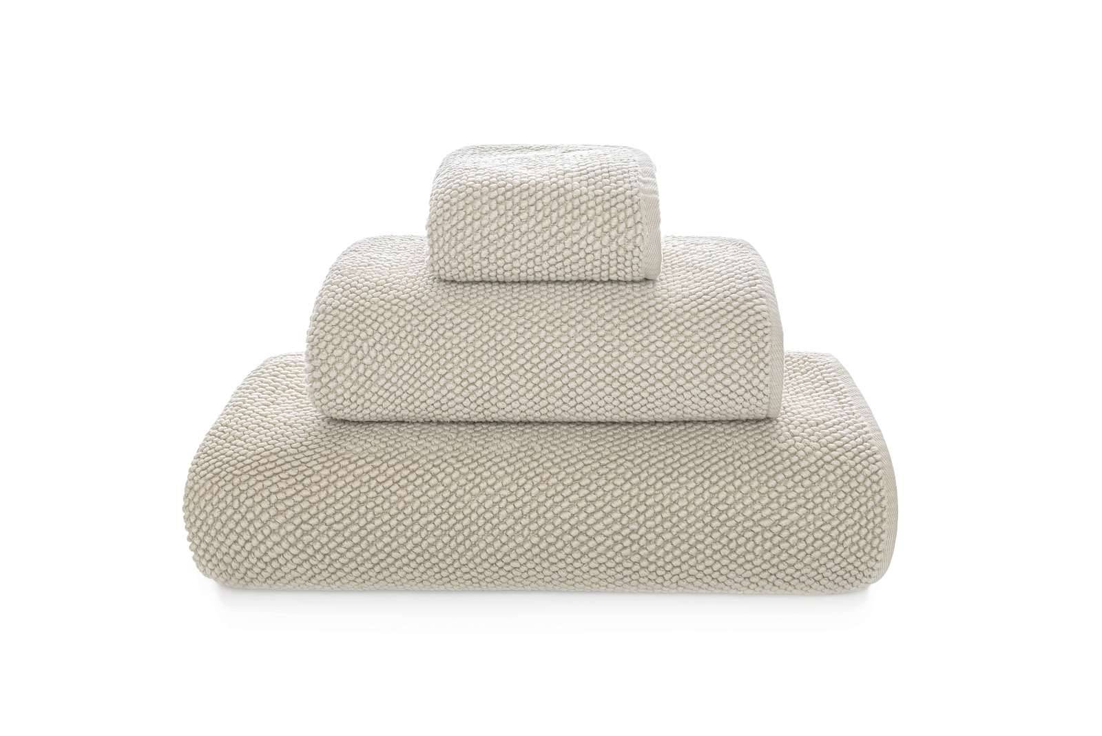 Полотенце махровое, коллекция PEARLS, цвет FOG, 46х76 см