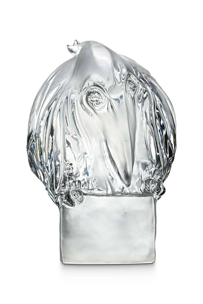 Хрустальная скульптура "Ворон"