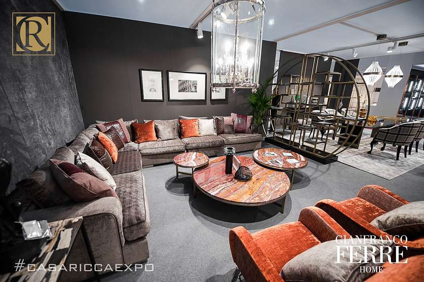 Роскошная экспозиция #CasaRiccaExpo на iSaloni Moscow