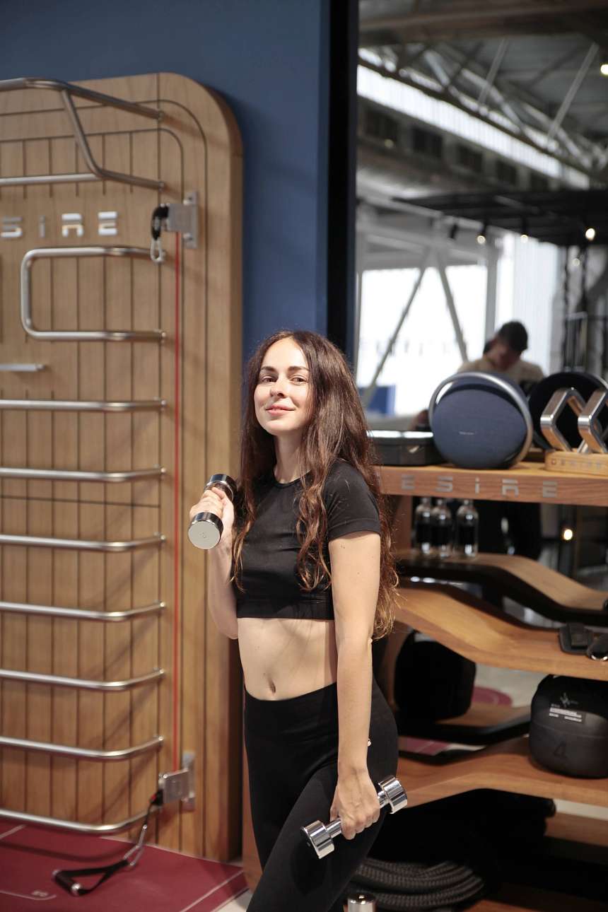 Дизайн & Спорт от Desire Fitness в Casa Ricca Expo