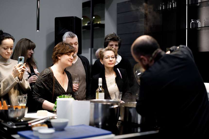 Итальянская кухня & вино | Торжественное открытие флагманского салона Modulnova