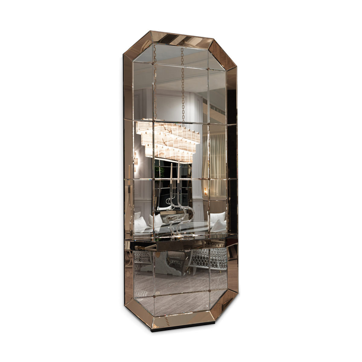 Зеркало со встроенной консолью DELANO