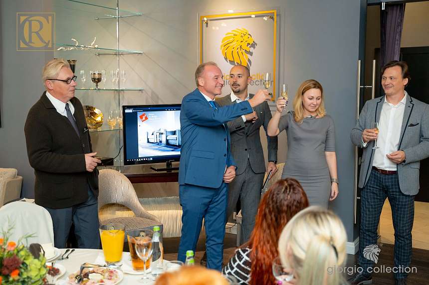 УЖИН ДЛЯ РЕГИОНАЛЬНЫХ ПАРТНЕРОВ GIORGIO COLLECTION