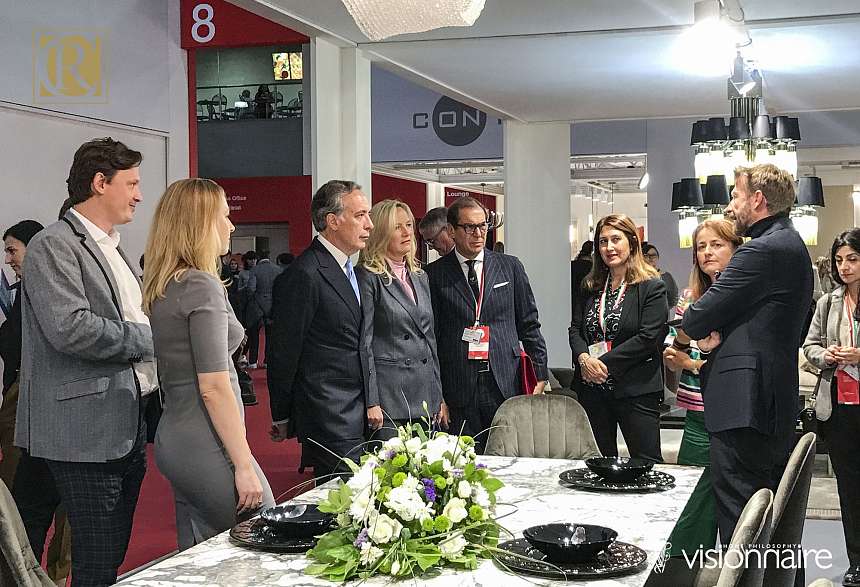 Роскошная экспозиция #CasaRiccaExpo на iSaloni Moscow