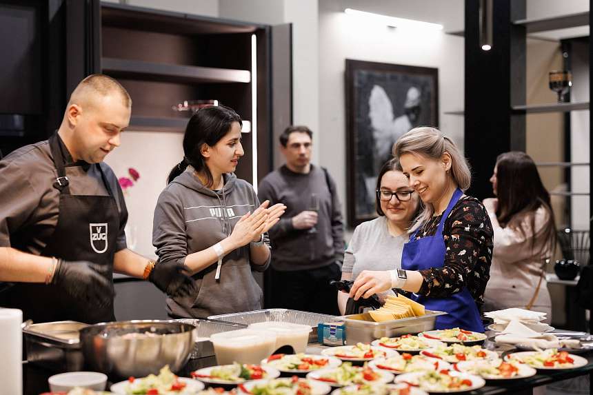 Шоу-кухня  Modulnova 20 марта 2024 года