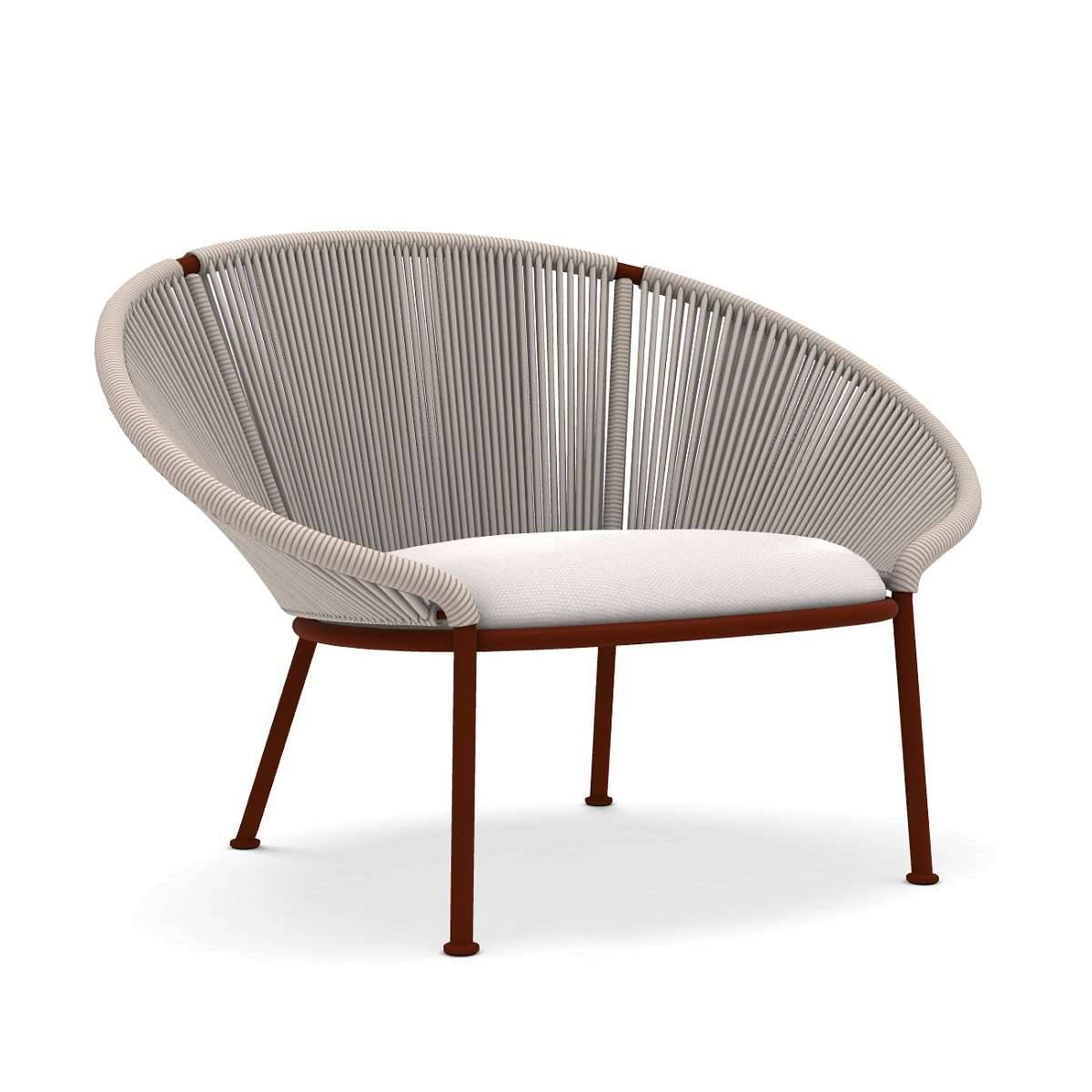 Низкое уличное кресло PETALO