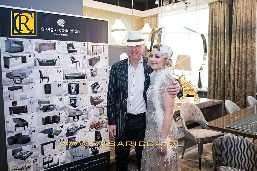 Блистательное открытие шоу-рума Giorgio Collection в России!