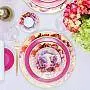 Чашка с блюдцем для кофе Eden pink Roberto Cavalli Home Interiors. Вид 1