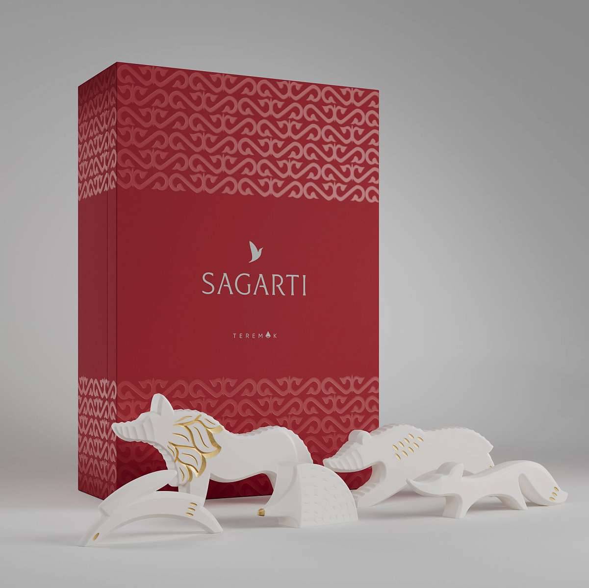 Набор елочного декора "Теремок"