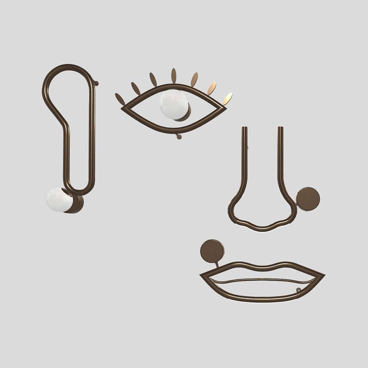 Бра Visio Wall Lamp A SX/DX