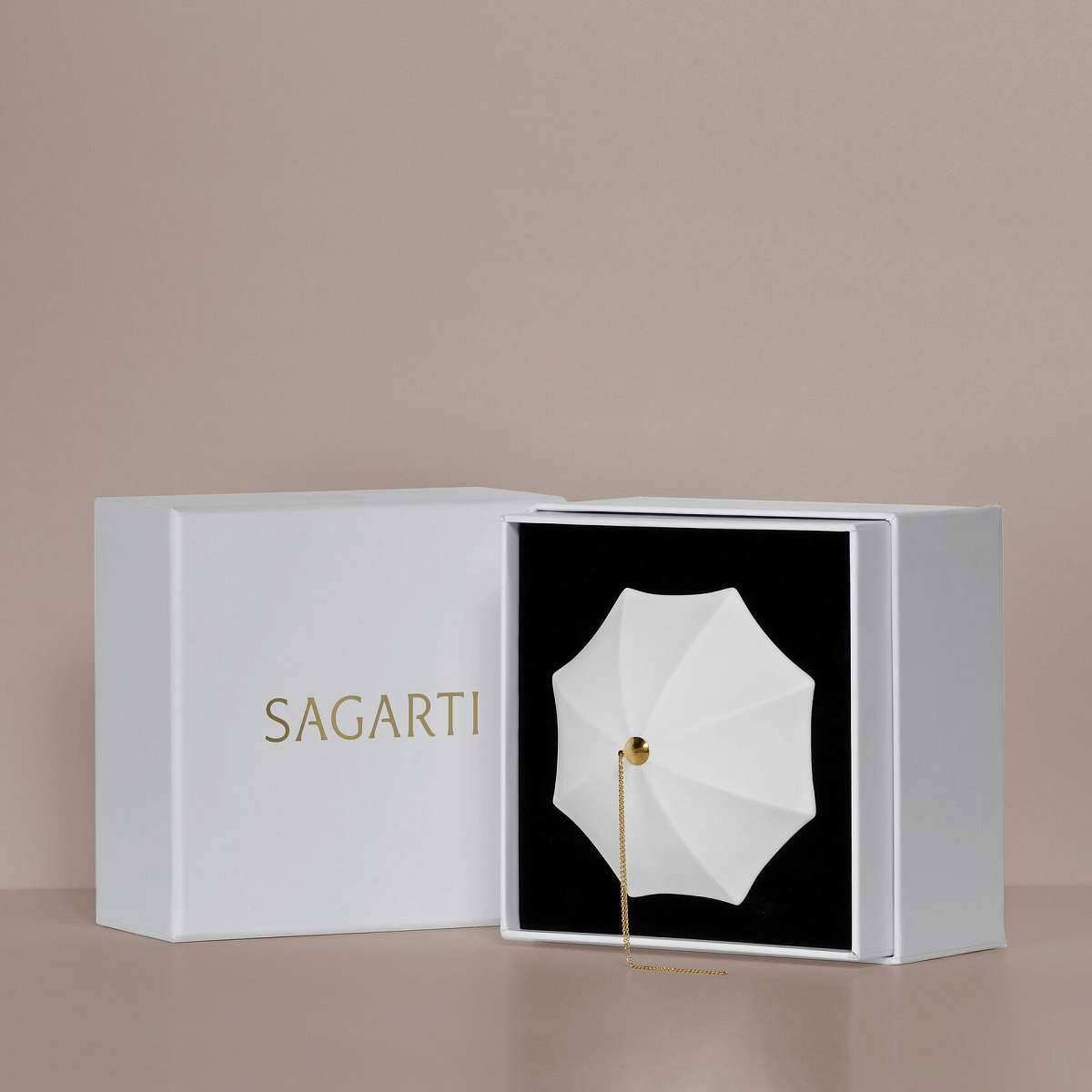 Подвесной декор "Зонт Rene" с золотом