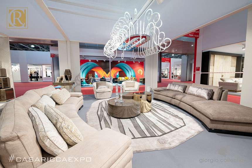 Роскошная экспозиция #CasaRiccaExpo на iSaloni Moscow